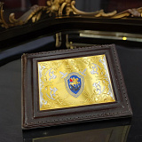 Обложка для удостоверения ручной работы "СК РФ". Златоуст