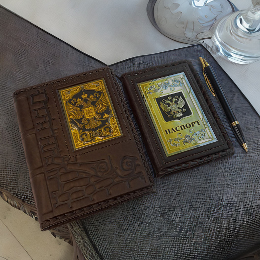 Набор "Ежедневник, паспорт, pучка". Златоуст