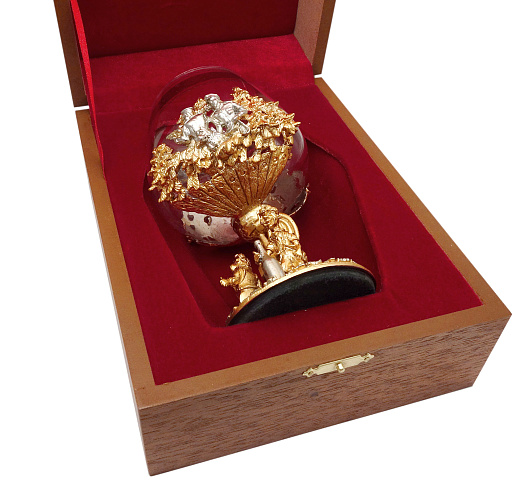 Подарочный бокал для коньяка "Самогонщики"