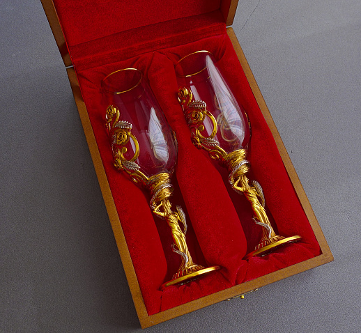 Фужеры для шампанского "Изабелла" купить с доставкой Фужеры для шампанского "Изабелла"