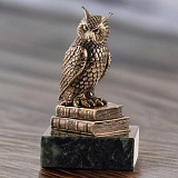 Бронзовая статуэтка "Сова"