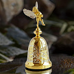 Колокольчик "Ангелок". Позолоченный