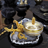 Вазочка для орехов подарочная. Златоуст