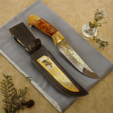 Нож "Орел" /дамаск/ № 1. Златоуст