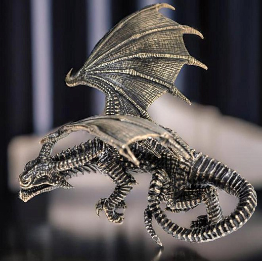 Бронзовая статуэтка "Дракон"