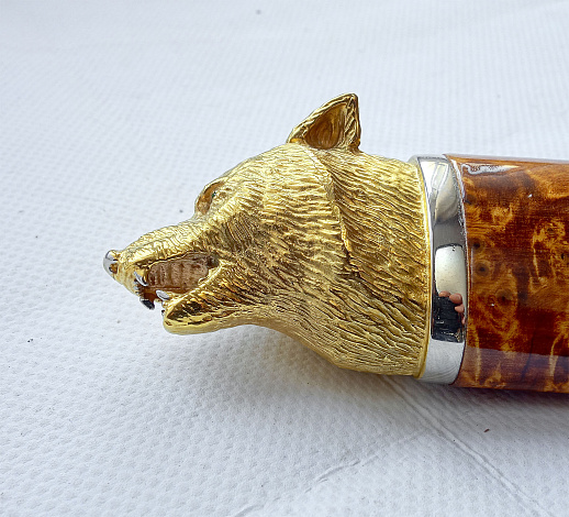 Нож "Волк" №8 /дамаск/. Златоуст