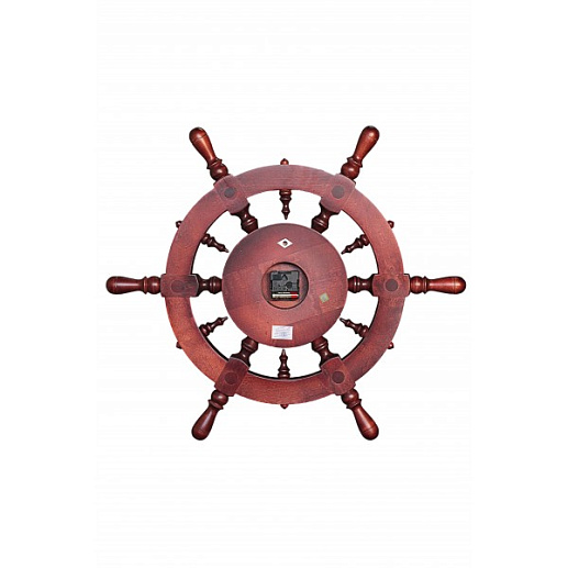 Штурвал сувенирный, часы (6 ручек)