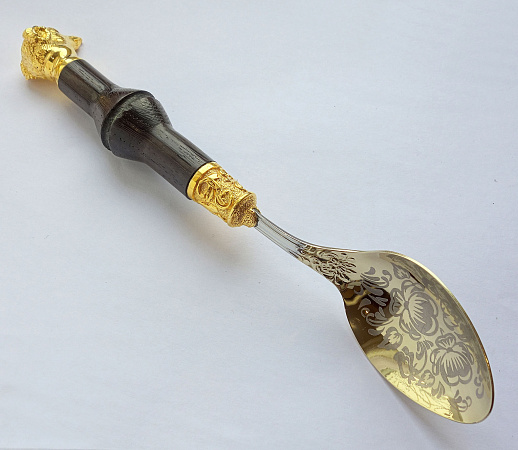 Бронзовый набор приборов "Охотнику"