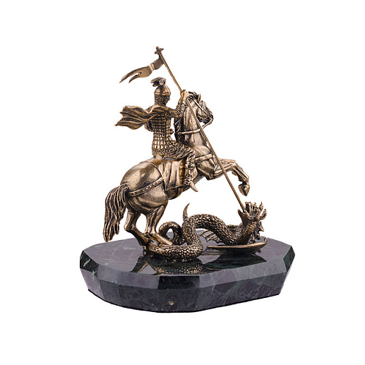 Статуэтка «Георгий Победоносец большой в шлеме»