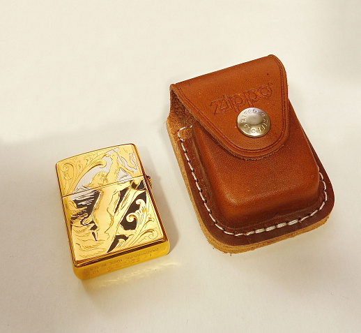 Бензиновая зажигалка Zippo "Рысь"