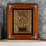 Деревянная ключница "Рог изобилия" настенная