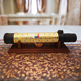Подзорная труба на подставке "Герб РФ". Златоуст