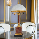 Лампа настольная из яшмы "Премьер"