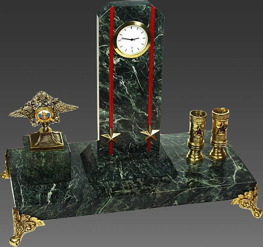 Часы подарочные «Погон с п/п и гербом МВД» купить с доставкой Часы подарочные «Погон с п/п и гербом МВД»