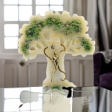 Бронзовая картина "Ева" на ониксе рисованная