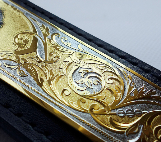 Нож "Волк" №8 /дамаск/. Златоуст