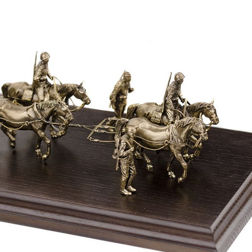 Диорама "Советская дивизионная артиллерия" 1/35