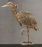 Бронзовая статуэтка «Цапля»