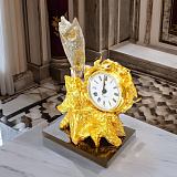 Бронзовые настольные часы