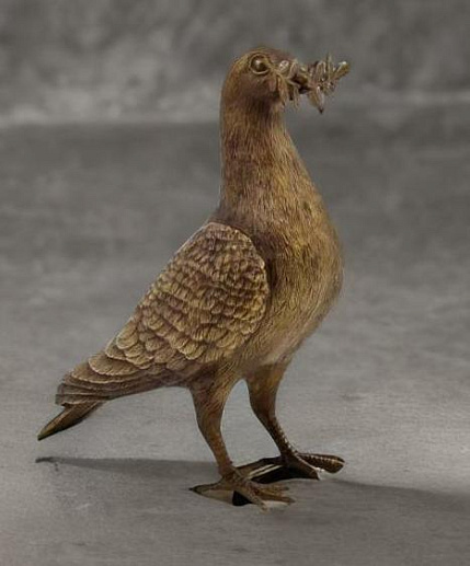 Бронзовая скульптура «Голубь мира» купить с доставкой Бронзовая скульптура «Голубь мира»