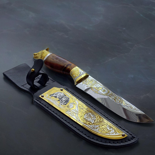 Нож «Волк» № 5. Златоуст