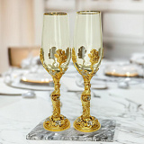 Фужеры для шампанского  "Жар-птица"