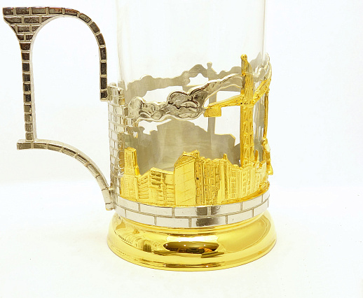 Подарочный подстаканник "Подарок строителю"