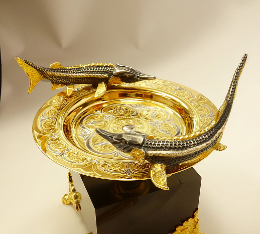 Икорница на долерите "Царское угощение". Златоуст