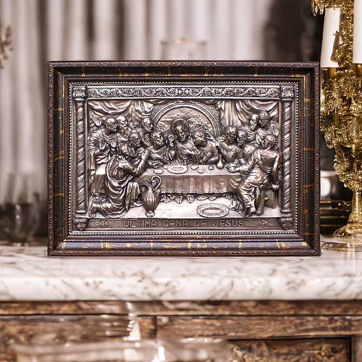 Картина из металла "Тайная вечеря"