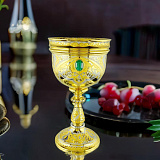 Подарочный кубок для вина "Малахит" №3. Златоуст