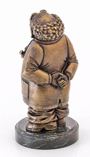 Бронзовая композиция "Врач-терапевт"