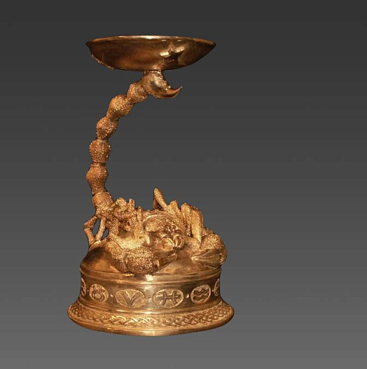 Бронзовый подсвечник "Рак" купить с доставкой Бронзовый подсвечник "Рак"