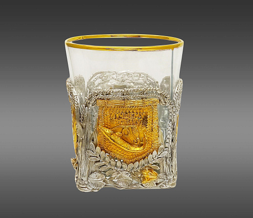 Подарочный бокал для виски  "Лучшему рыбаку"