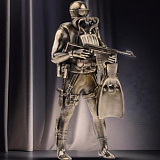 Бронзовая статуэтка "Водолаз"