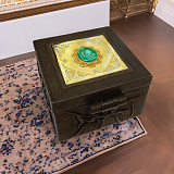 Шкатулка для колец ручной работы. Златоуст