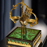 Бронзовые Знаки Зодиака с малахитом