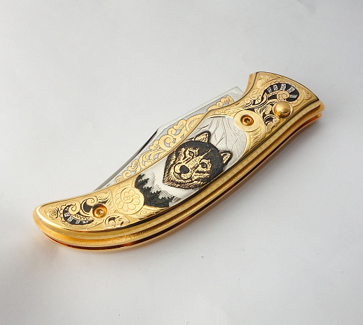 Нож складной "Волк" № 2