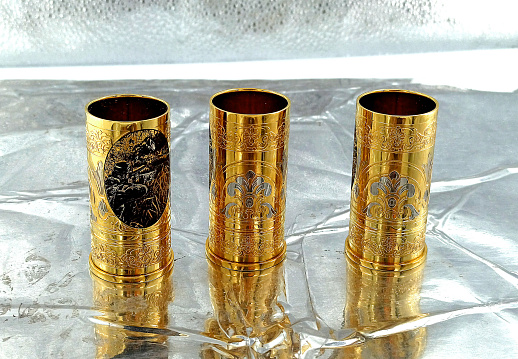 Стопки "Подарок охотнику". Златоуст