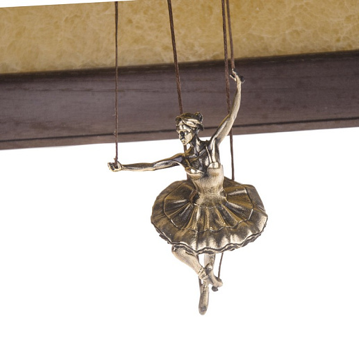 Бронзовая картина "Марионетки"