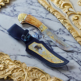 Нож "Орел" /дамаск/ №6. Златоуст