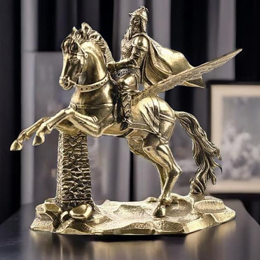 Бронзовая статуэтка «Всадник» купить с доставкой Бронзовая статуэтка «Всадник»