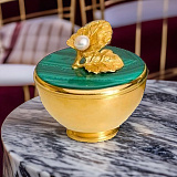 Шкатулка из малахита