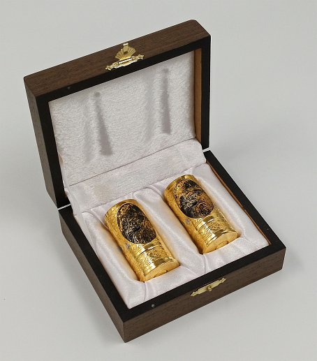 Набор стопок "Подарок охотнику" №2 Златоуст купить с доставкой Набор стопок "Подарок охотнику" №2 Златоуст