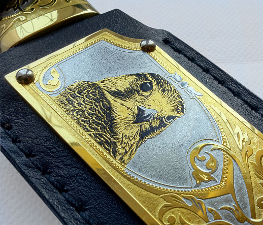 Нож "Сокол" №5 /дамаск/. Златоуст