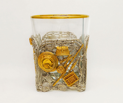 Подарочный бокал для виски  "Лучшему рыбаку"