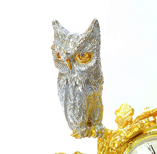 Бронзовые настольные часы