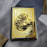 Дорогой портсигар "Орел" / на 9 сигарет. Златоуст