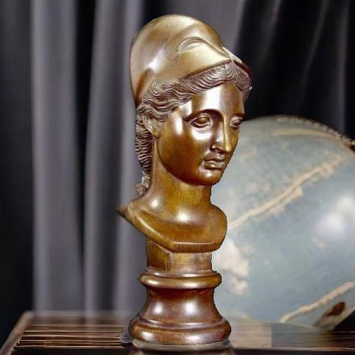 Бронзовый бюст «Афина»