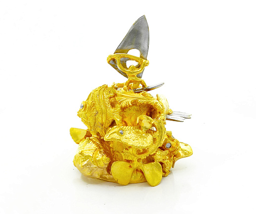 Колокольчик "Морской". Позолоченный