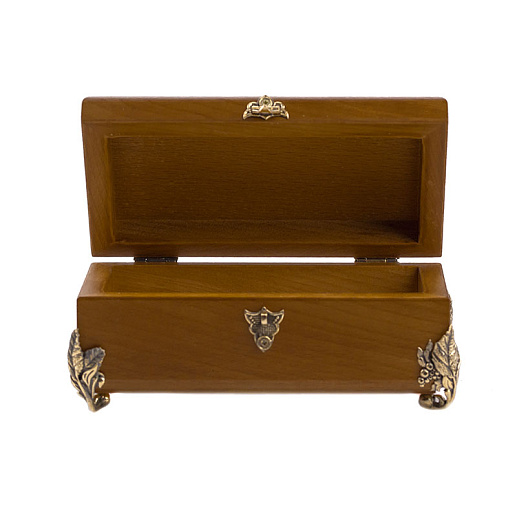 Оригинальная деревянная шкатулка